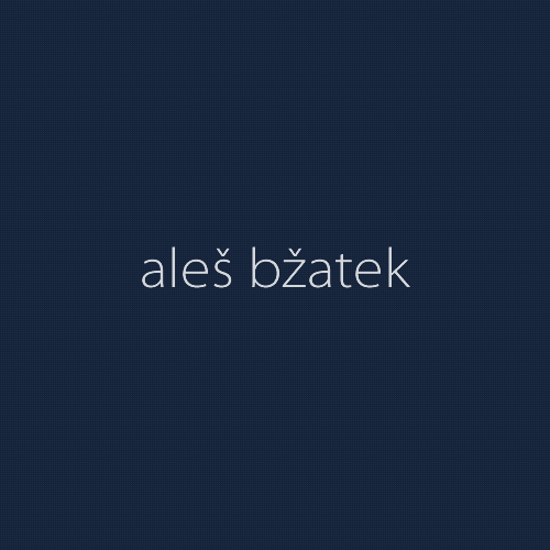 Aleš Bžatek, graphic designer